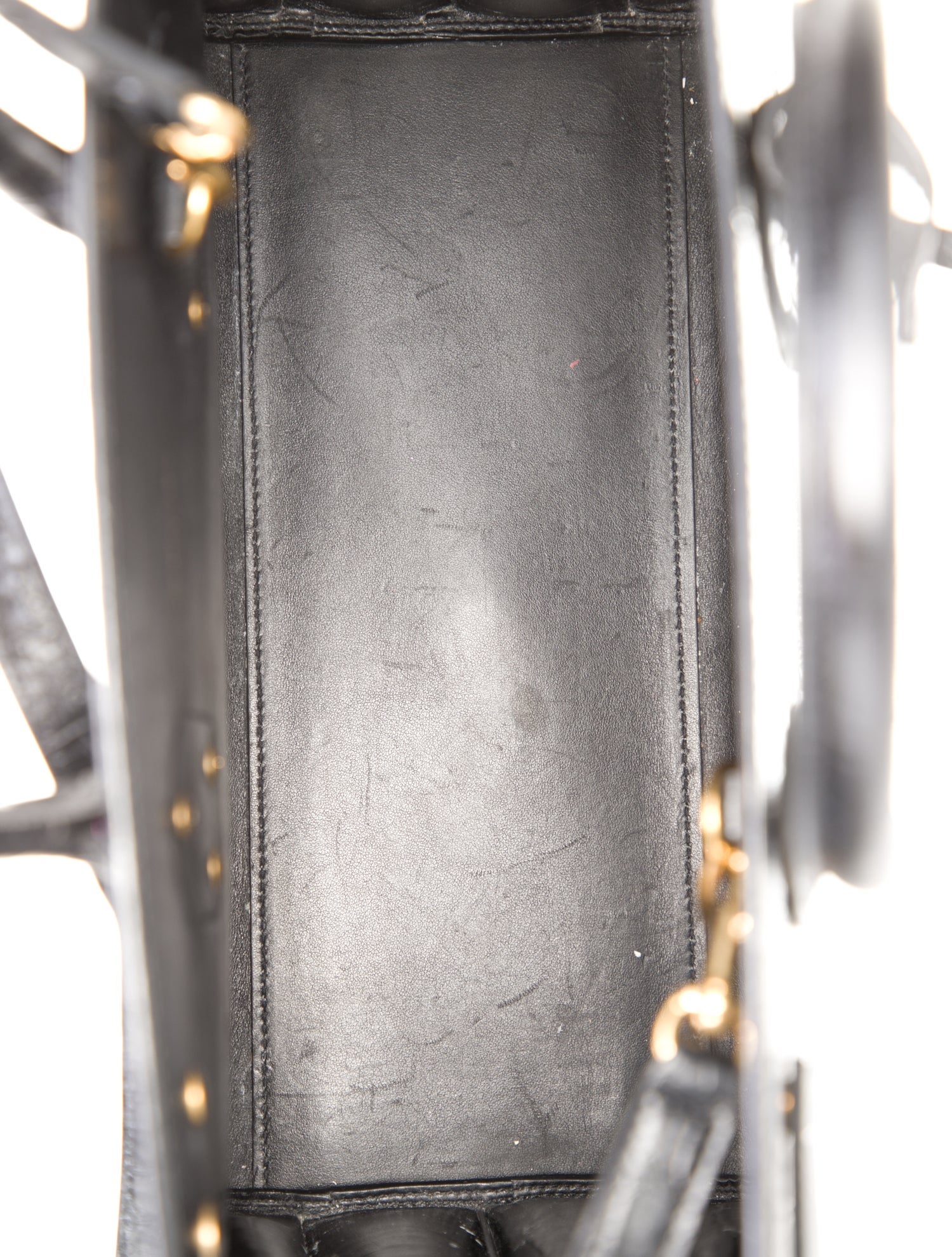 Saint Laurent Leather Sac De Jour Small